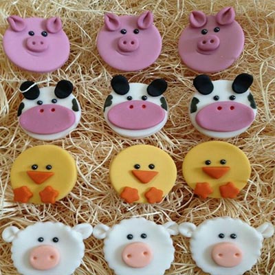 Farm Animals Cookies